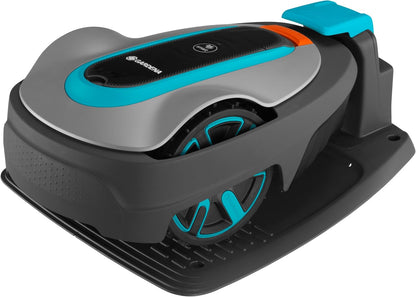 Smart SILENO City Robot Lawn Mower 500 M² Set: Innovative LONA AI Technology, Adjustment via App, Sensorcontrol, for Slopes up to 35%, Smart Gateway, Version with UK Plug(19602-68)