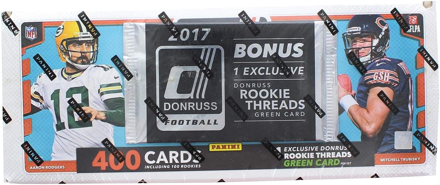 2017 Panini Donruss NFL Football Complete Factory Set - Mahomes, Trubisky Rookie Cards!!!