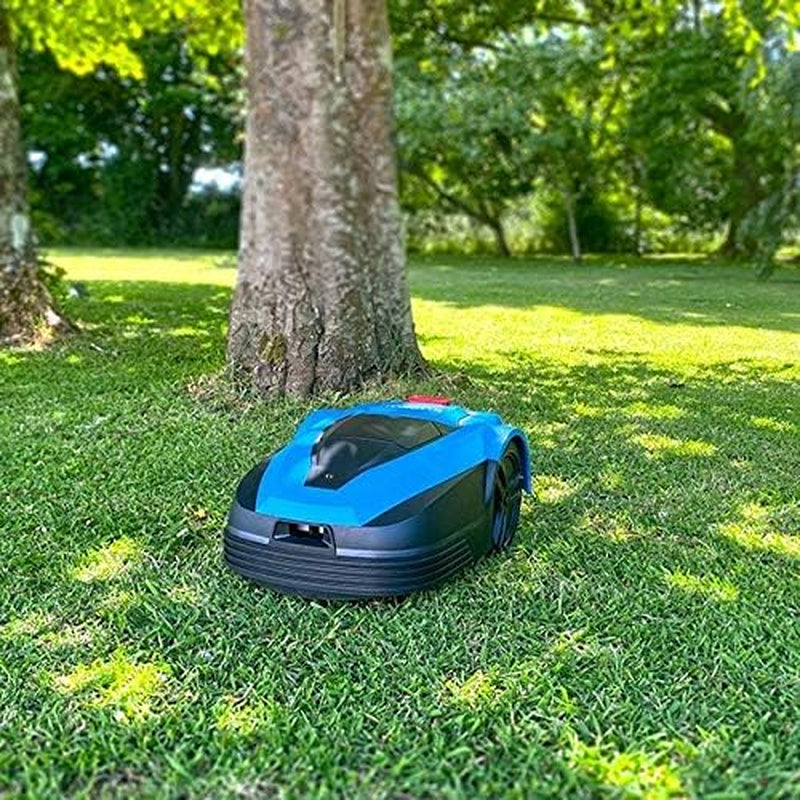 Robot Lawnmower, 625Sq Metre, 180Mm Cutting Width, 7 Cutting Heights, Self-Mulching, Smart Mowing Functionality Robot Mower with 2 Year Warranty