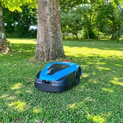 Robot Lawnmower, 625Sq Metre, 180Mm Cutting Width, 7 Cutting Heights, Self-Mulching, Smart Mowing Functionality Robot Mower with 2 Year Warranty