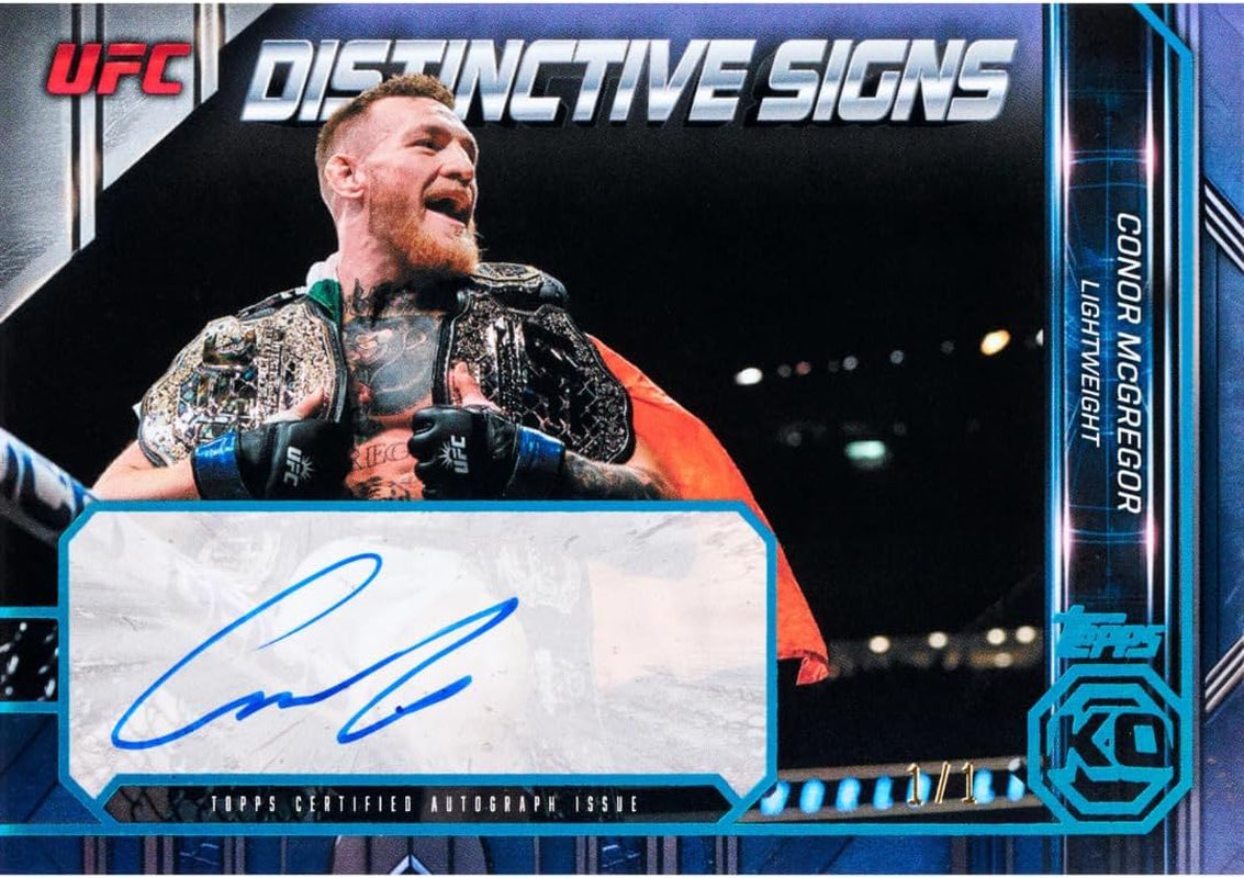 2026 Topps Knockout UFC - Hobby Box - Guarantees 3 Premium Autograph Cards- 4 Hits per Box - Factory Sealed