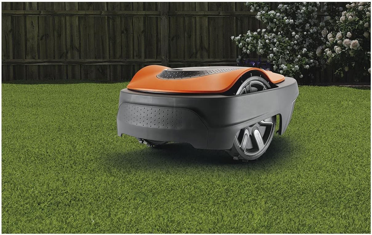 Easilife 800 Robotic Lawn Mower - Cuts up to 800 Sq M Ultra Quiet Mowing, Manicured Lawn, Bluetooth Application Control, Safety Sensors, Hose Washable, Lifestyle Functions, Frost Sensor