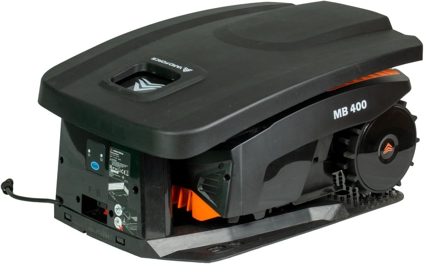 MB400 Robotic Lawn Mower – 20V Lithium Battery, 16Cm Adjustable Cutting Height 20–55Mm, Bluetooth App Control, Ideal for Lawns up to 400M²