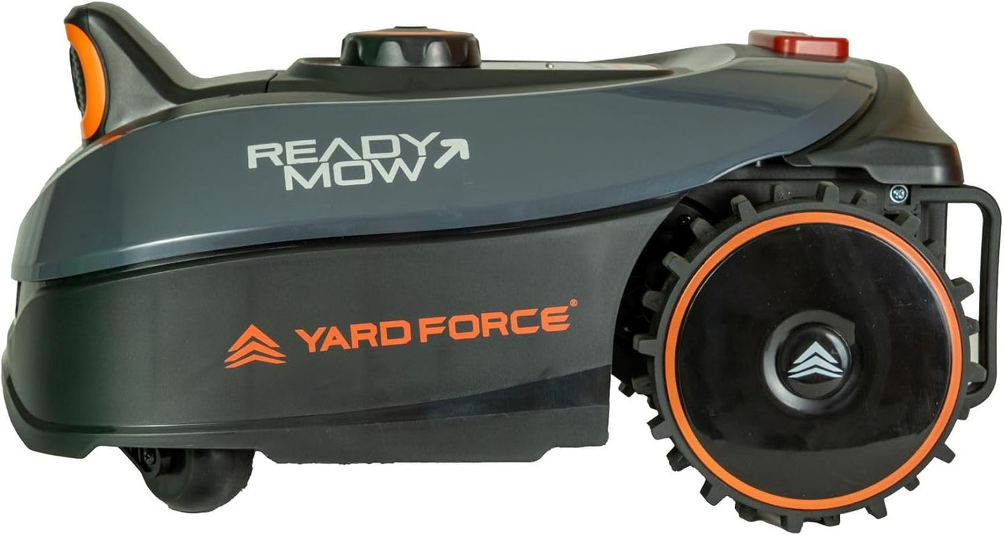 I600 Ivision Drop & Go Boundary-Free Robotic Lawnmower Medium Gardens up to 600M²