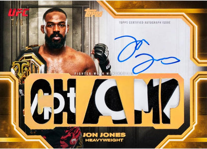 2026 Topps Knockout UFC - Hobby Box - Guarantees 3 Premium Autograph Cards- 4 Hits per Box - Factory Sealed