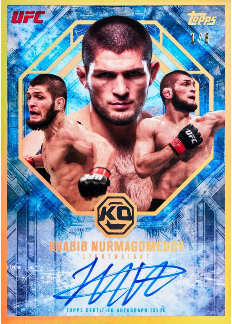 2026 Topps Knockout UFC - Hobby Box - Guarantees 3 Premium Autograph Cards- 4 Hits per Box - Factory Sealed