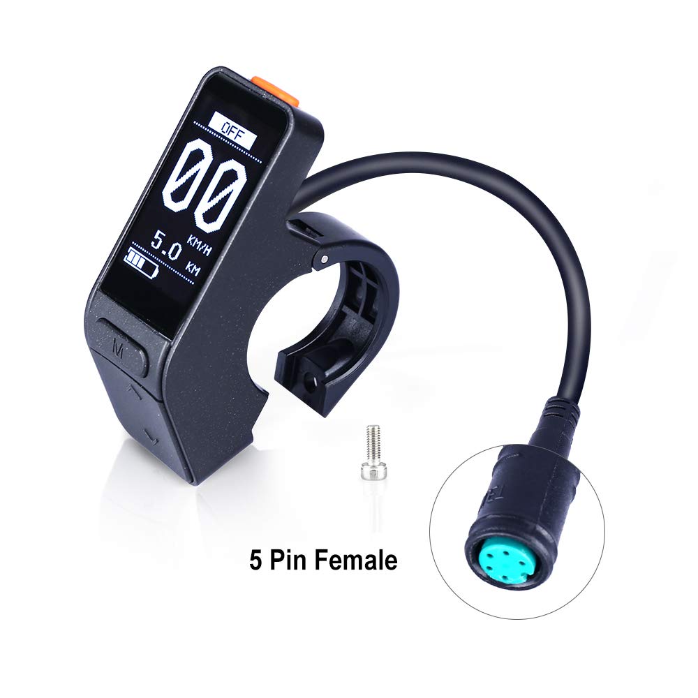 SW102 Small Stealthy Ebike Display for Bafang BBS02/BBSHD