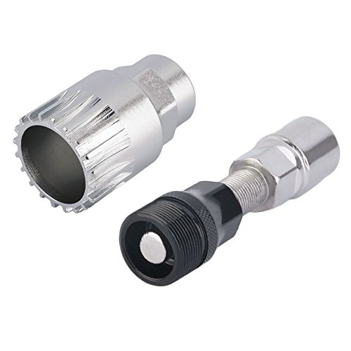 Threaded bottom bracket removal tool & crank puller