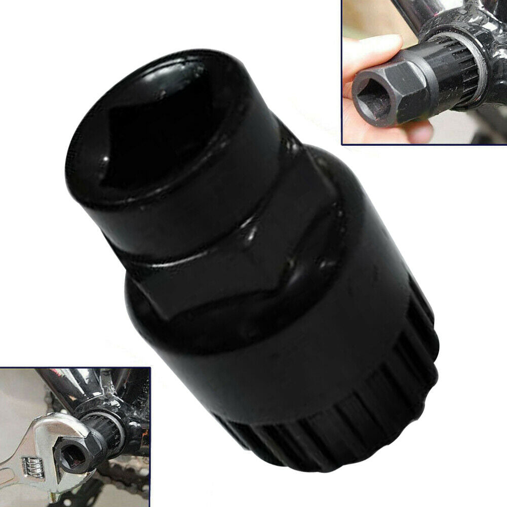 Threaded bottom bracket removal tool & crank puller