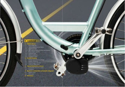 TSDZ2 OSF Upgrade Motor Kit w/Coaster Brake Support